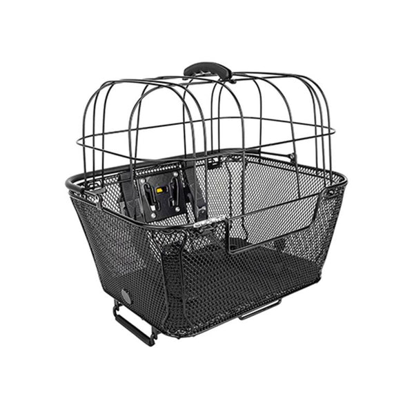 Basket Pet W/QR with cover Black