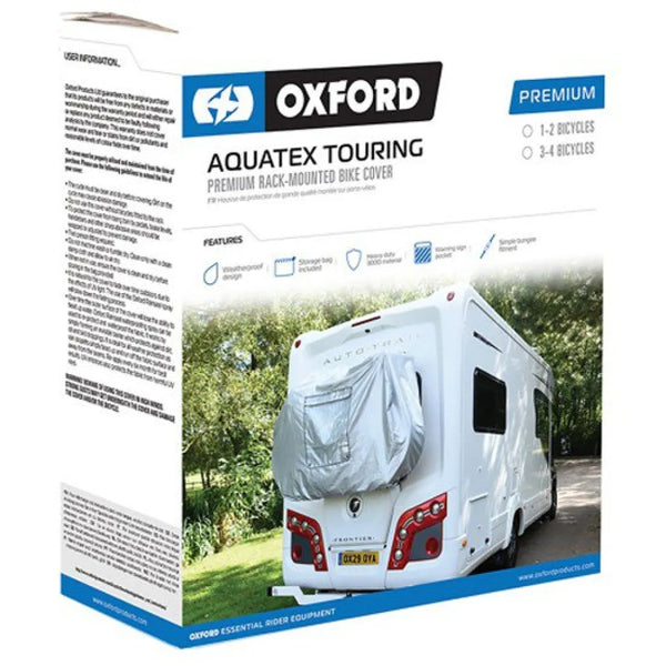 Bike Cover Oxford Aquatex Touring Deluxe 3-4 Bikes (EA)