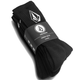 Volcom Full Stone Sock 3 Pack -Black